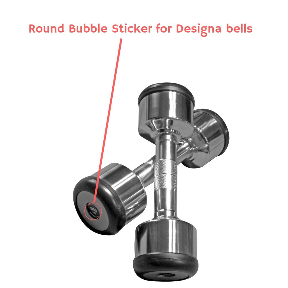 Round Bubble Sticker (25mm) - for use on Designa Bells