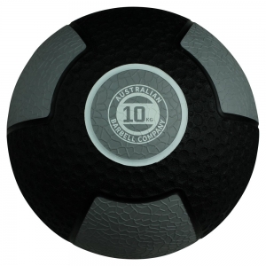 Black Textured Medicine Balls - colour coded sizing (BMI-10 - 10kg - grey)