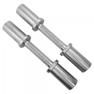 Olympic Dumbell Handles with Collars (imported)