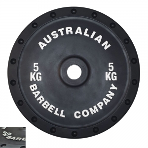 140kg Club Plate & 20kg Bar Pack (PORBP-5 - 5kg - black per plate)