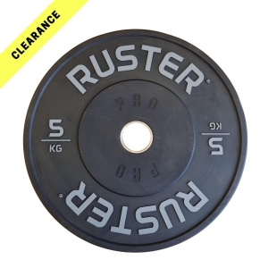 5kg Bumper Plater - RUSTER branding. Clearance item