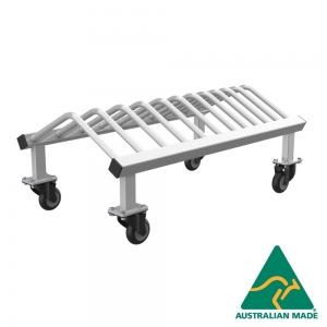 Olympic Toaster Rack (WTOTW-PS - Precious Silver - With wheels)