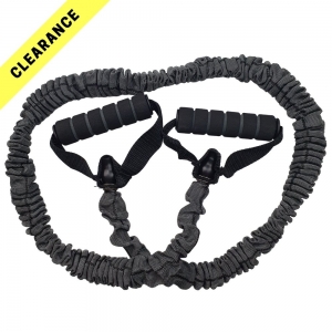 CLEARANCE - Resistance Tube with handles (XCPRT-H - Heavy - Grey)